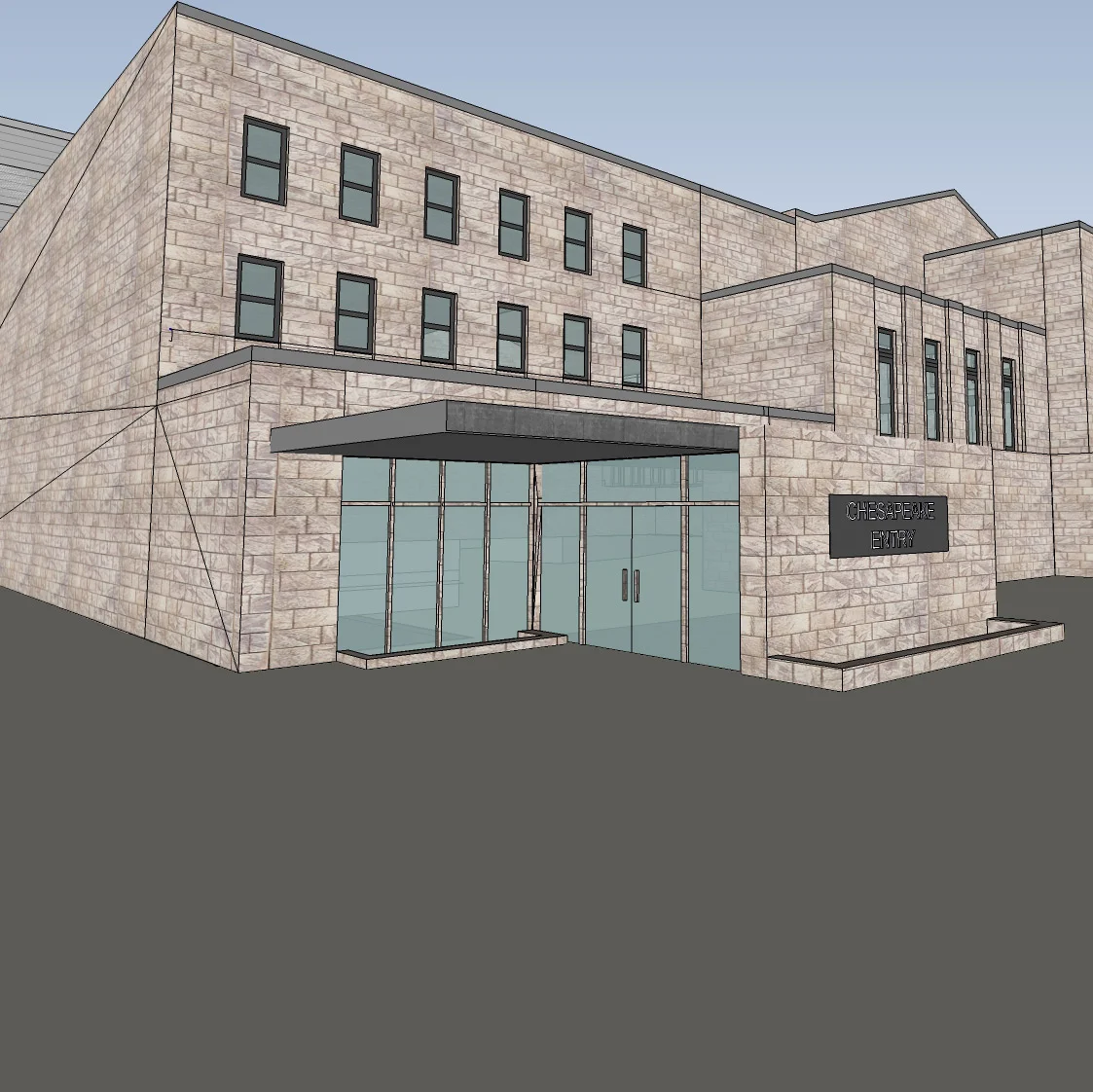 design proposal (Towson Armory)