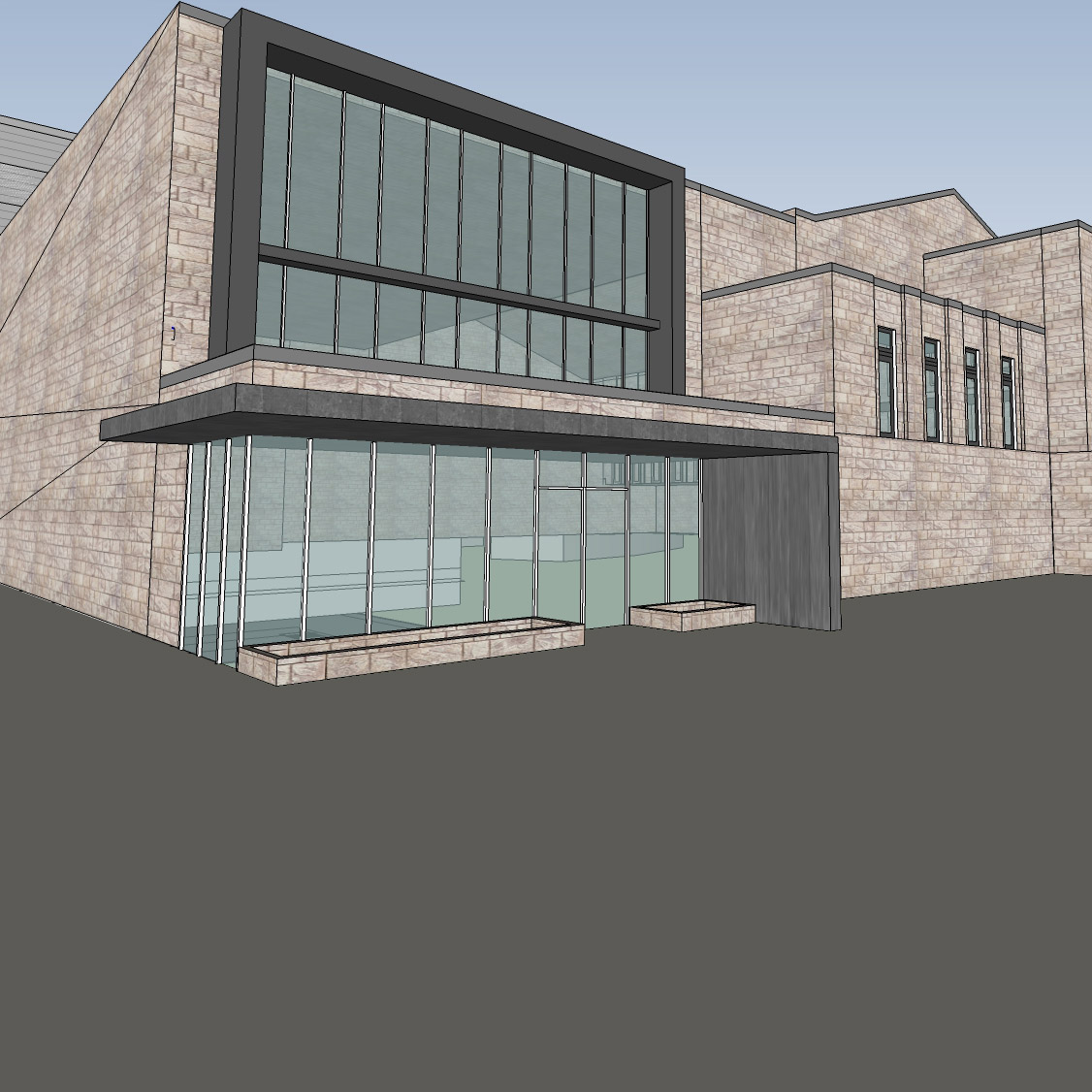 design proposal (Towson Armory)