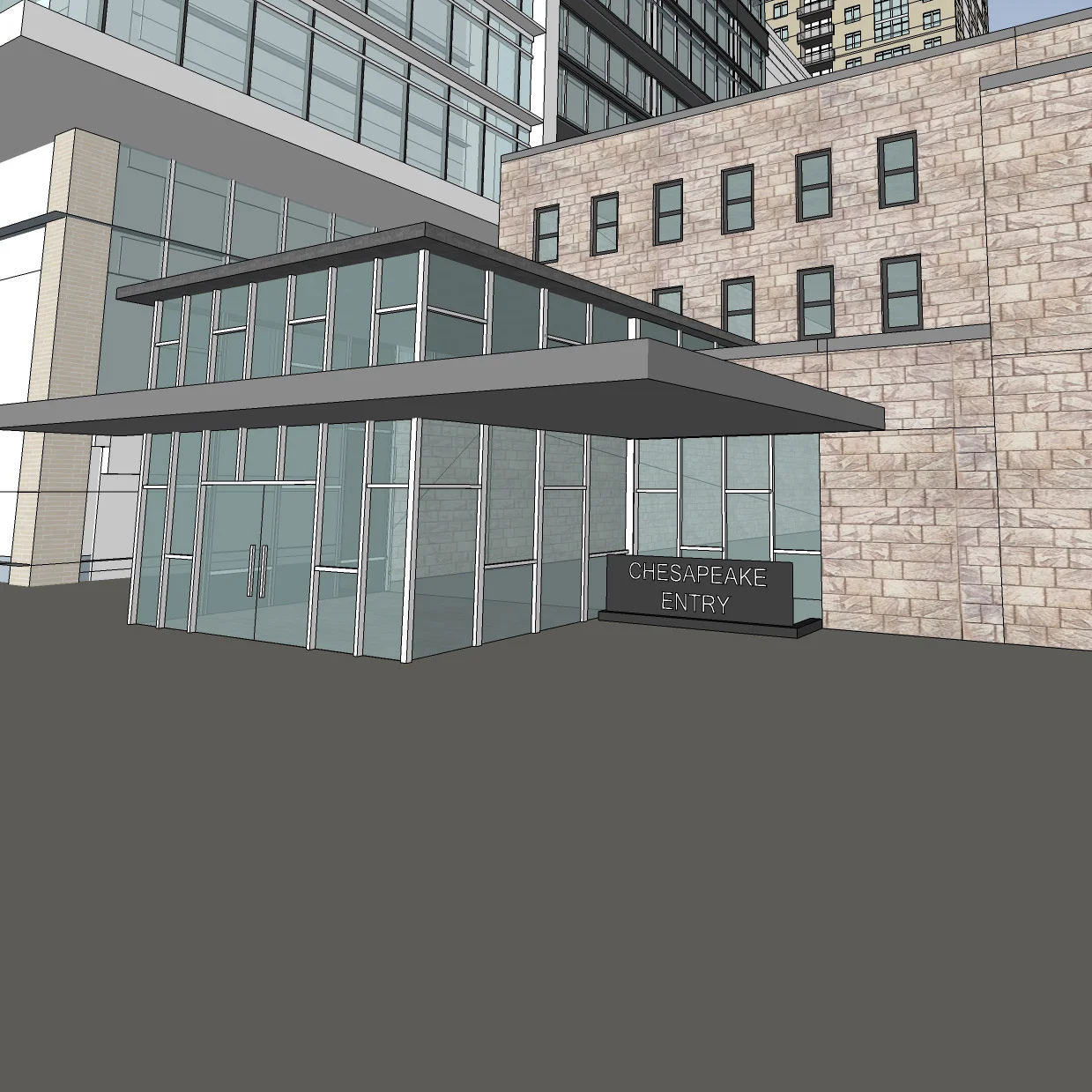 design proposal (Towson Armory)