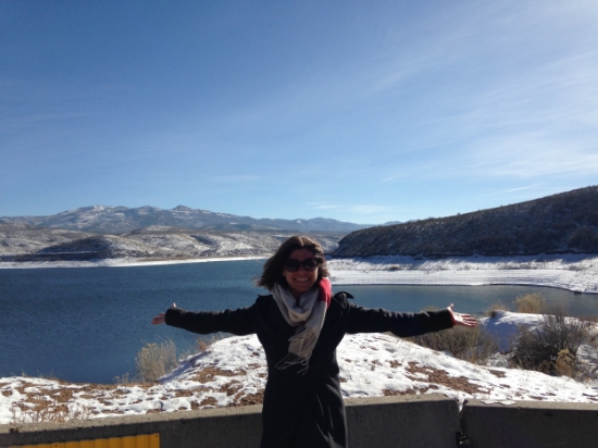 This is me at a State Park in Utah, on our way from Detroit to Seattle.