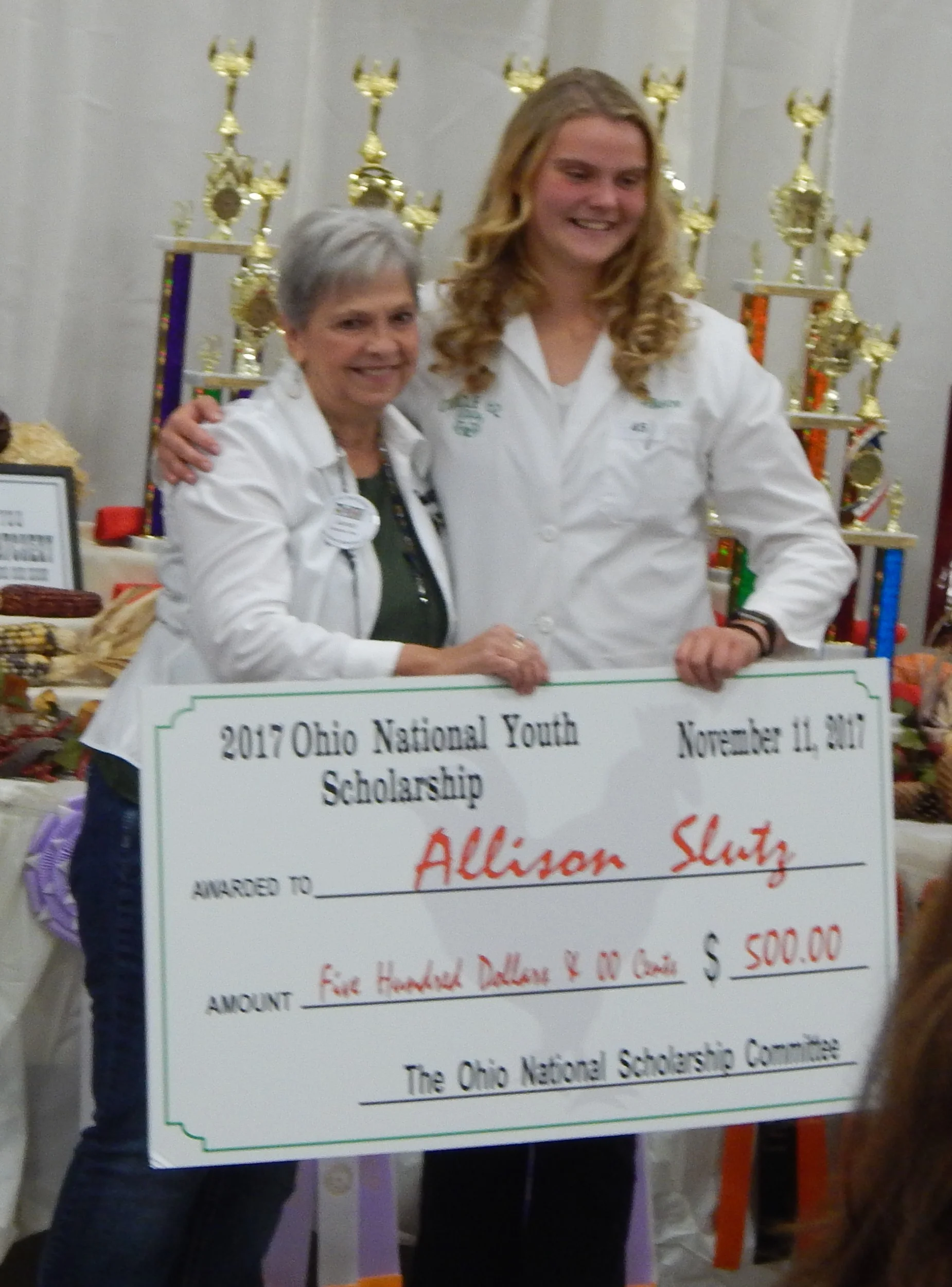 2017 Scholarship Winner Allison Slutz