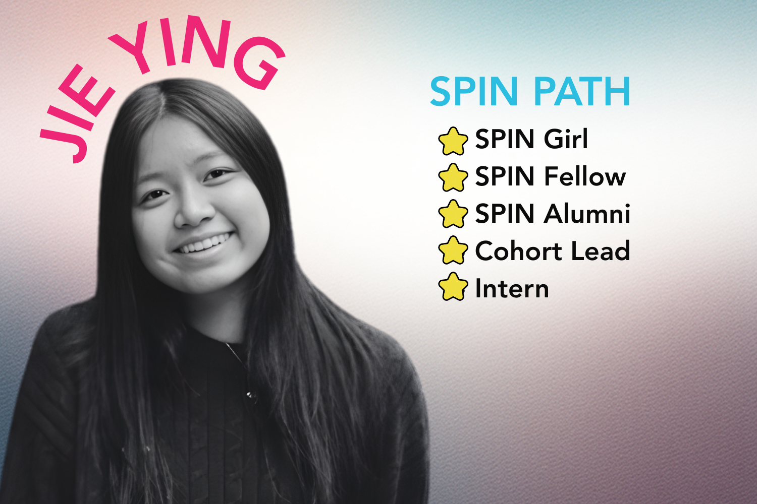 SPIN Student Stories: Get to Know Jie Ying!