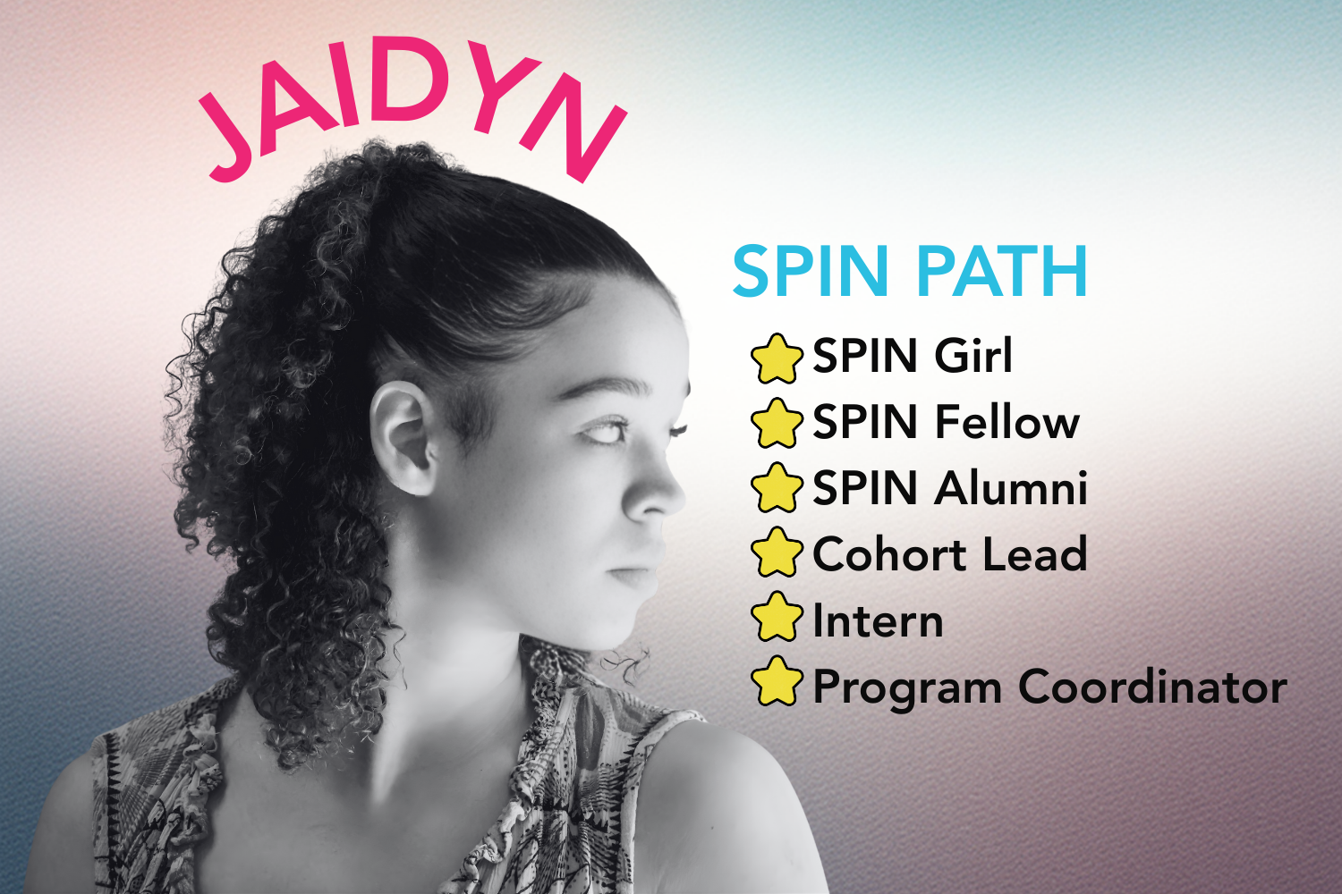 SPIN Student Stories: Meet Jaidyn!