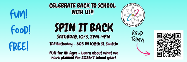 SPIN It Back: Celebrate the New School Year with Robots, LEGO, and (Free!) STEM Fun