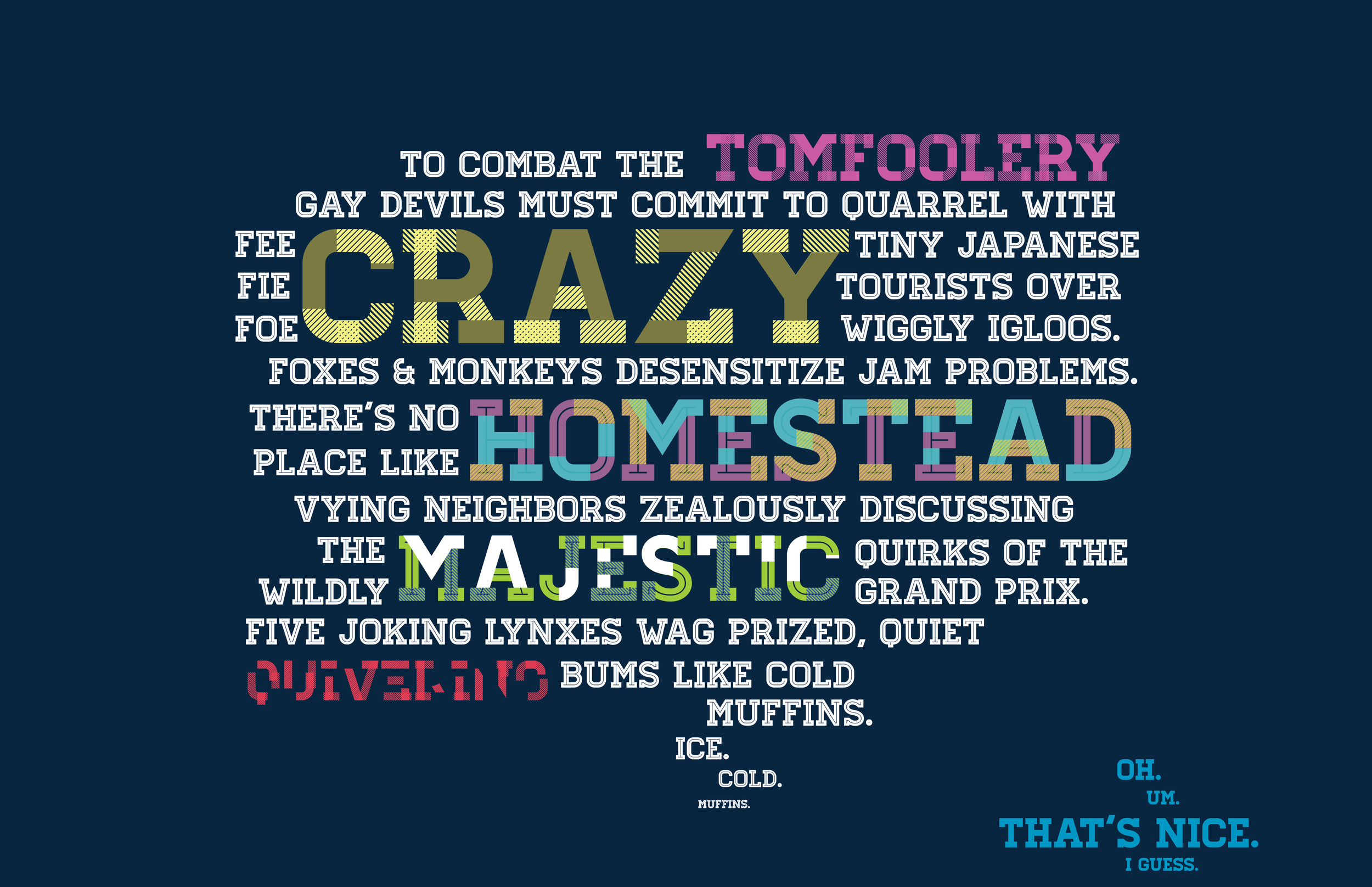 Typeface - Homestead