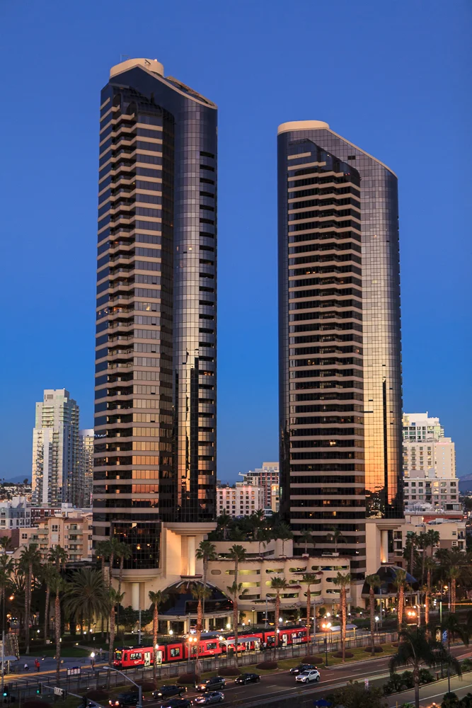 Twilight in San Diego