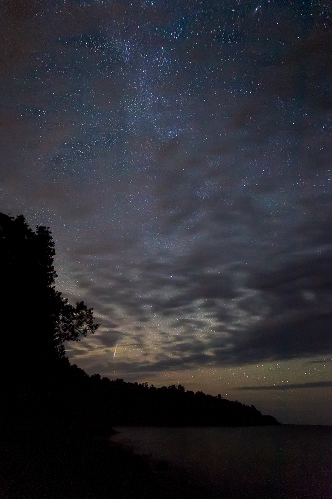 Meteor over Door County, WI