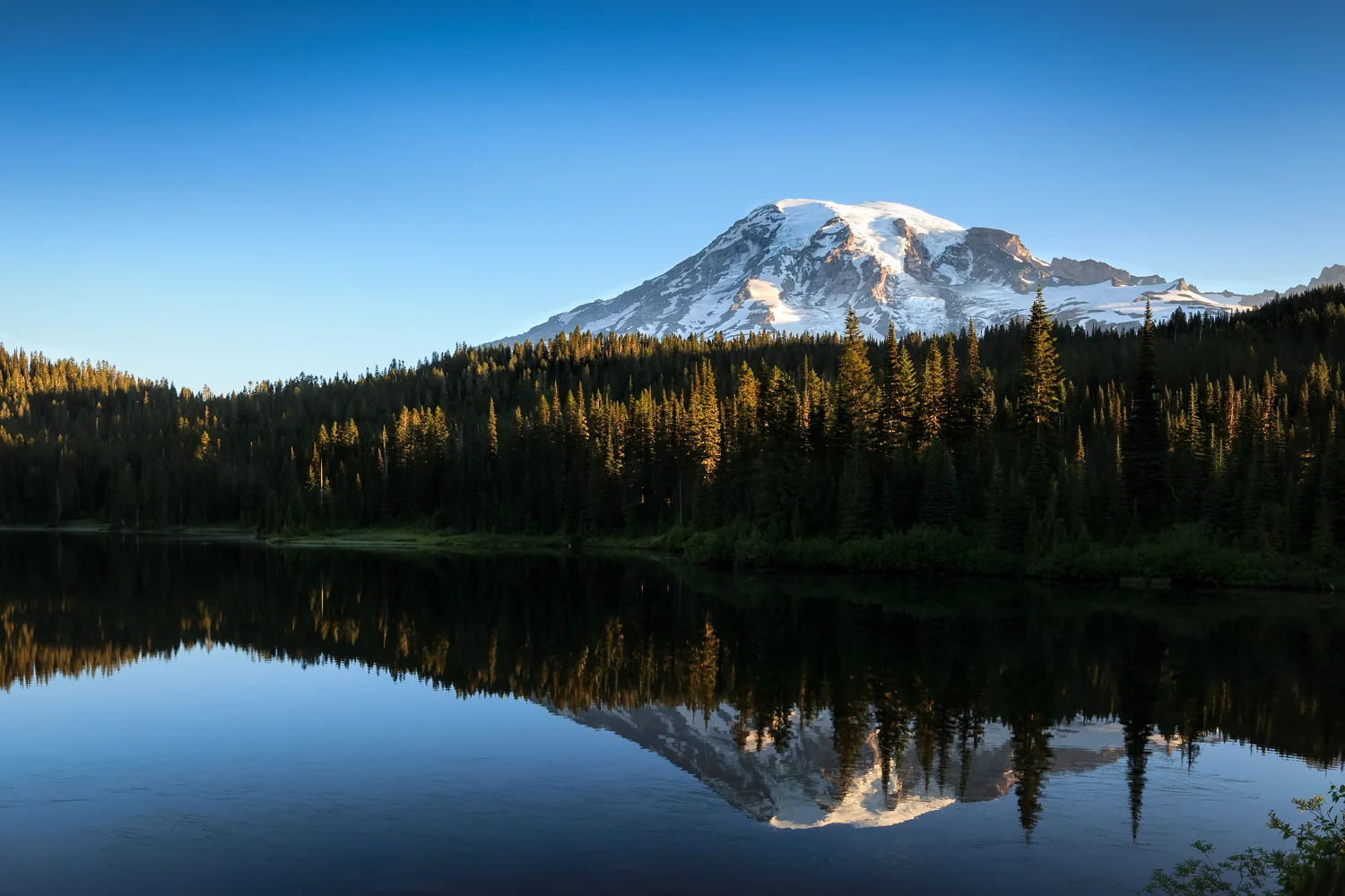 Mt. Ranier at Reflection Lakes