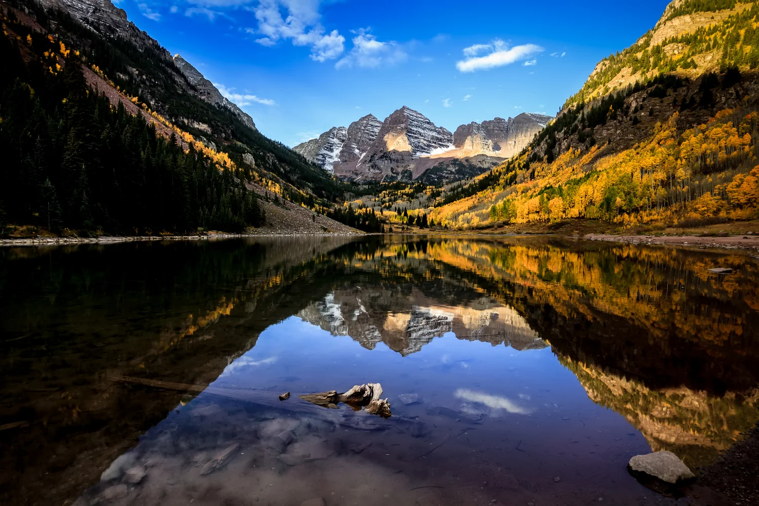 Maroon Bells in Autumn