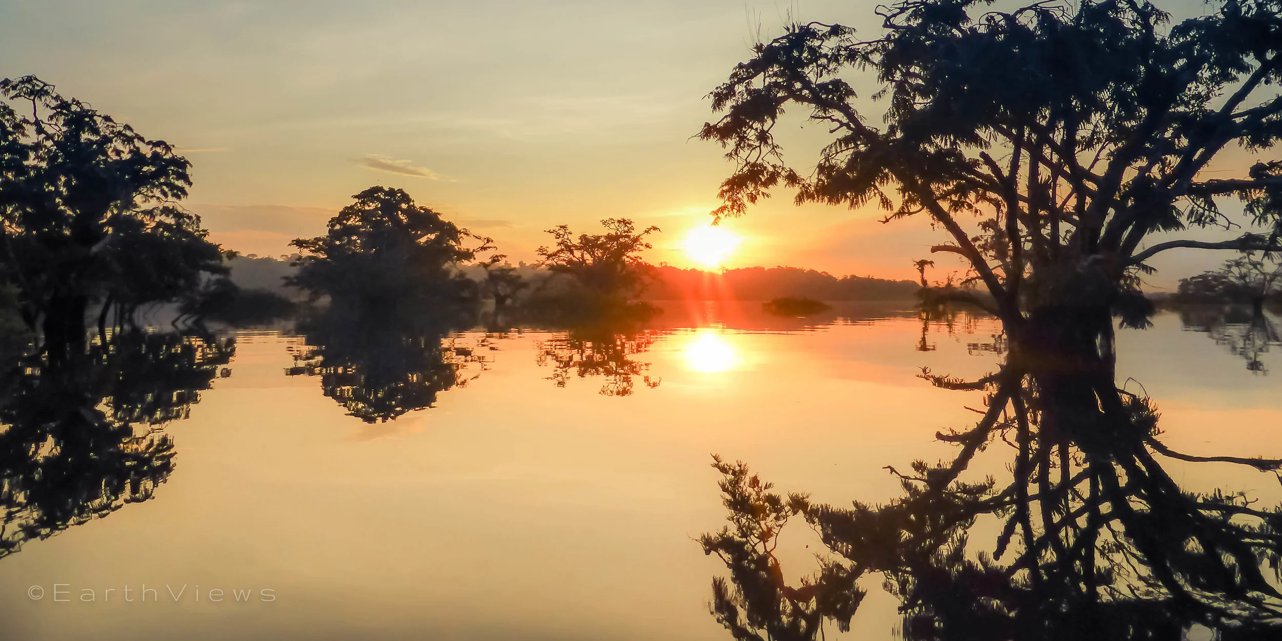 The Amazon during sunrise.