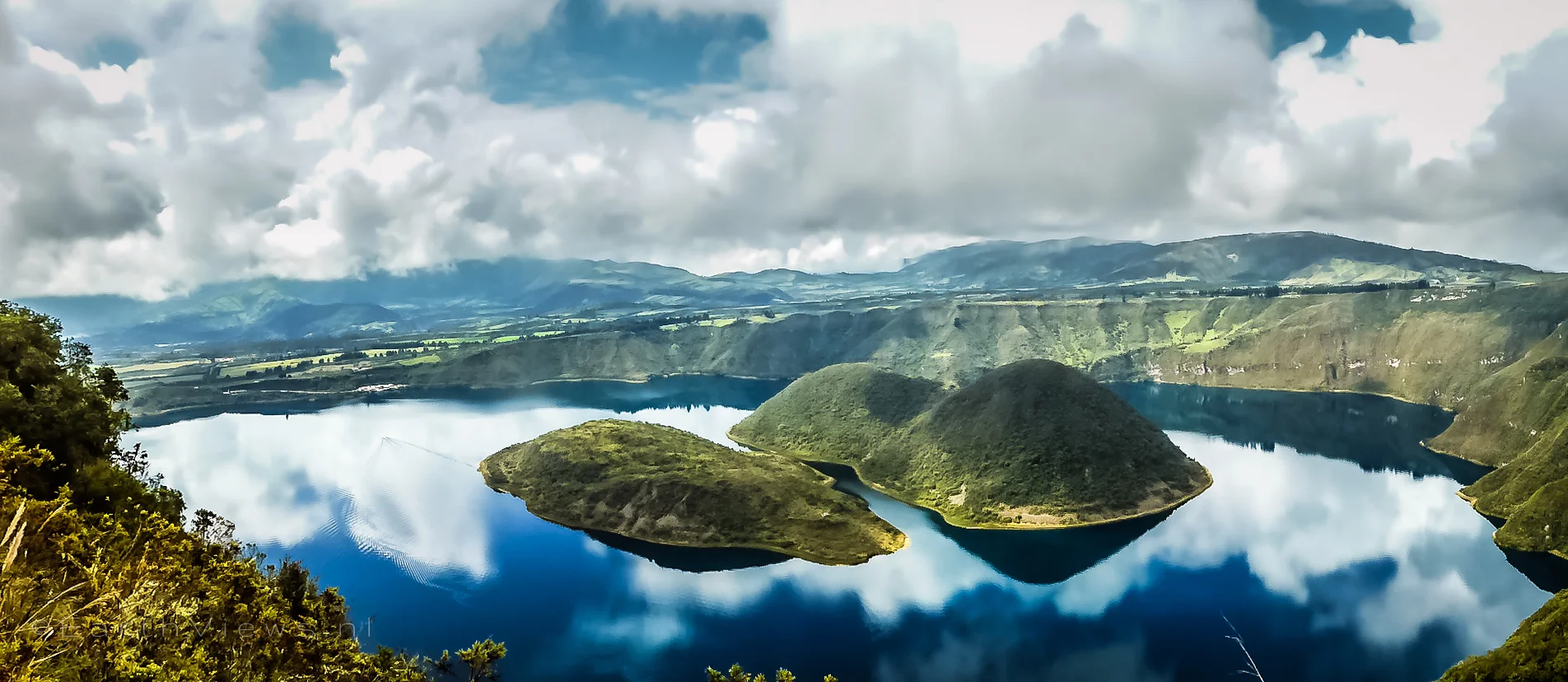 Laguna Cuicocha.