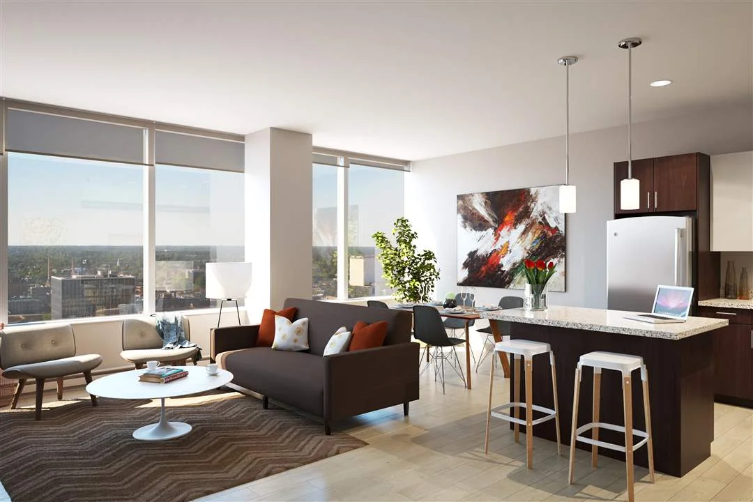 Living Room Kitchen Overview