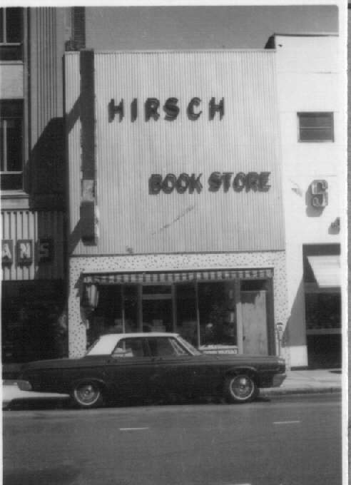 Historic Photo of Hirsch Book Store