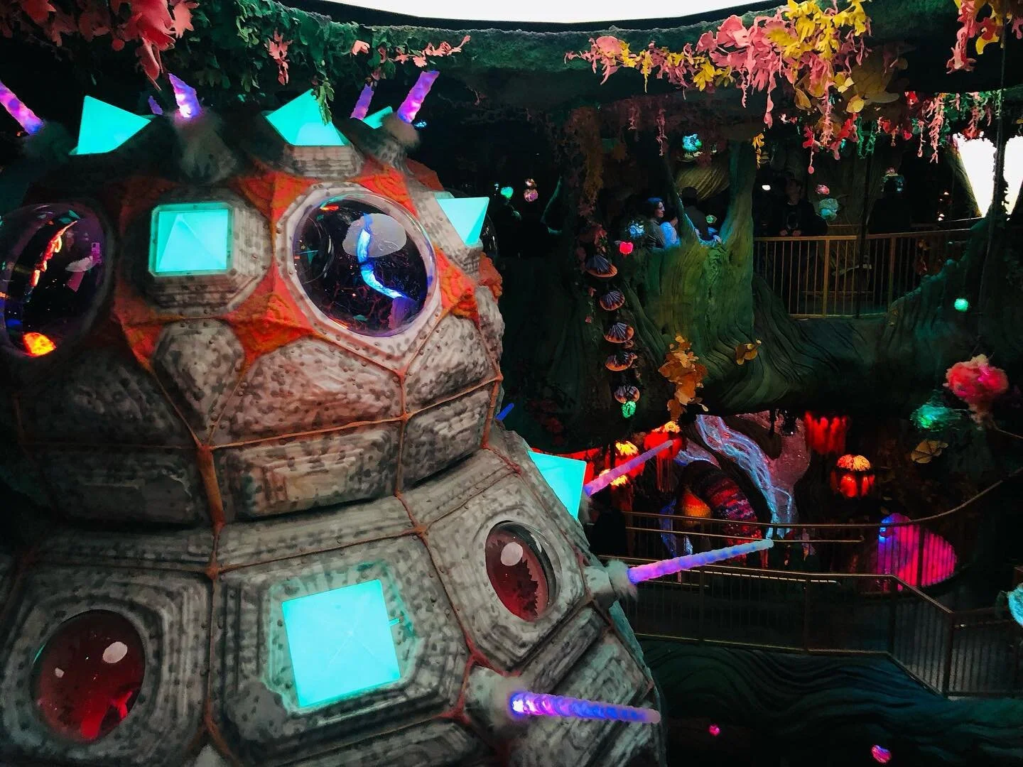 Love the Lighting at Meow Wolf Denver!