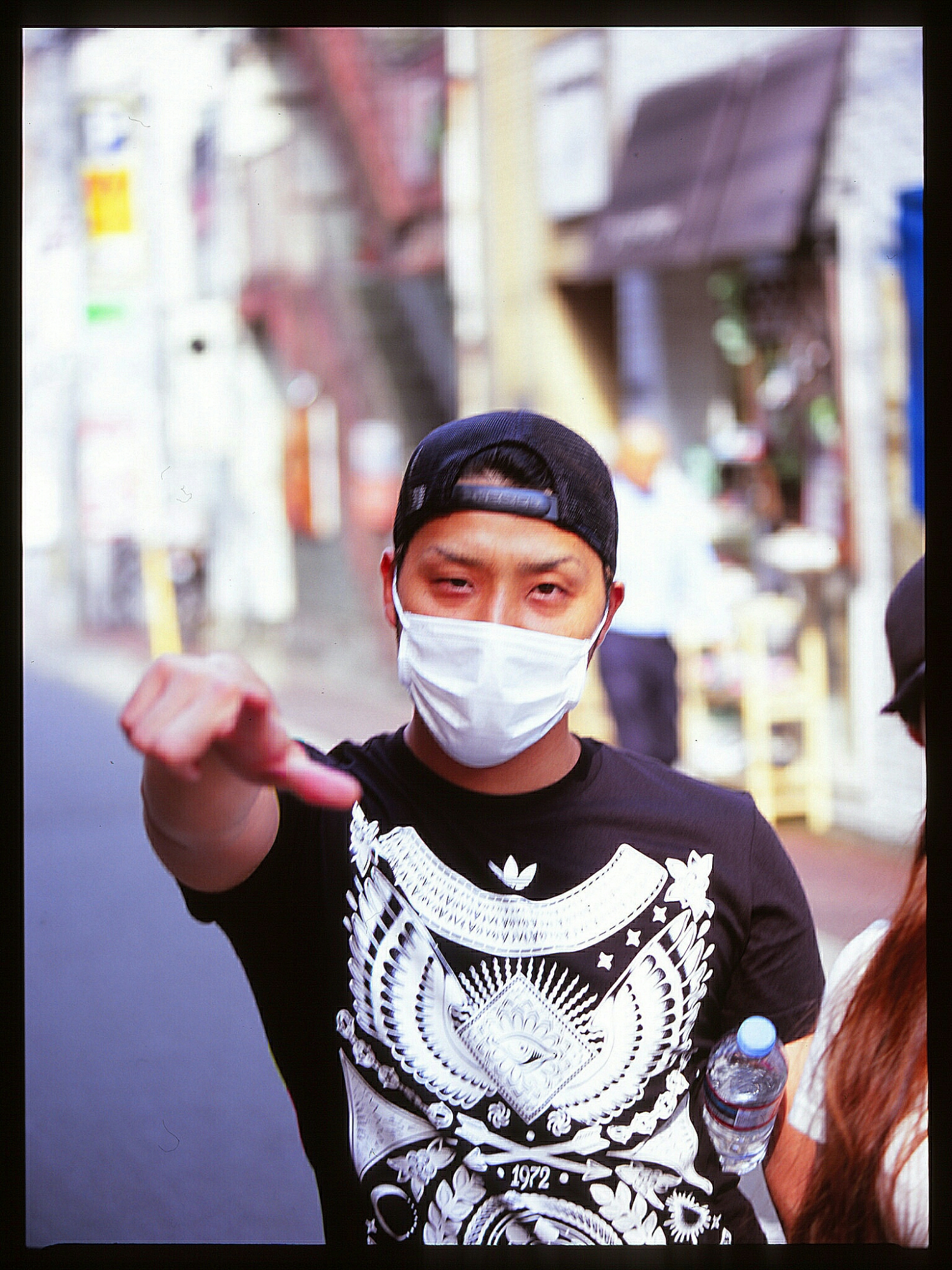 gangsta pose (Mamiya 645, Velvia 100)