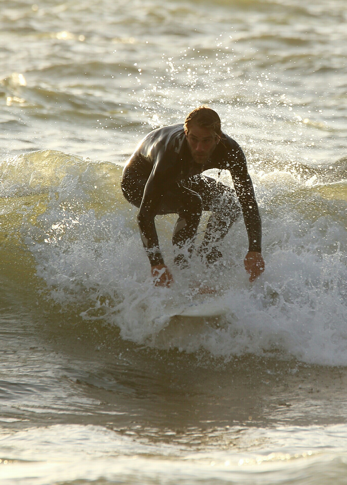 Riding on lemonade, Llangrannog surfing (Canon 6D)