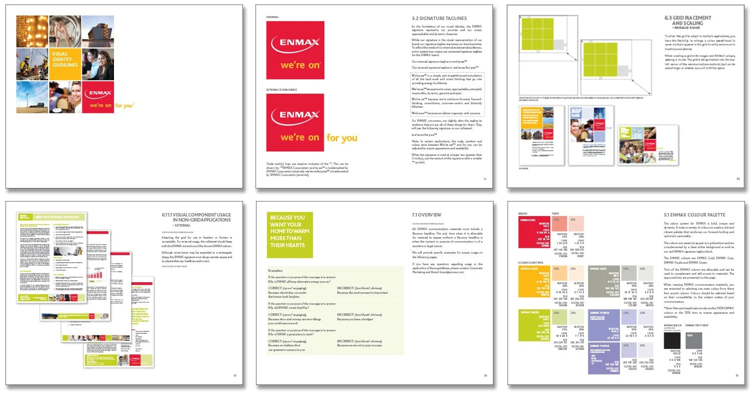  Brand guideline - over 90 pages. 