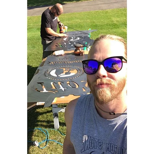 knocking out our @alchemyinnovative x @uffdabrand Titosota collab for @titosvodka while soaking up that summer sun a few weeks back.☀️