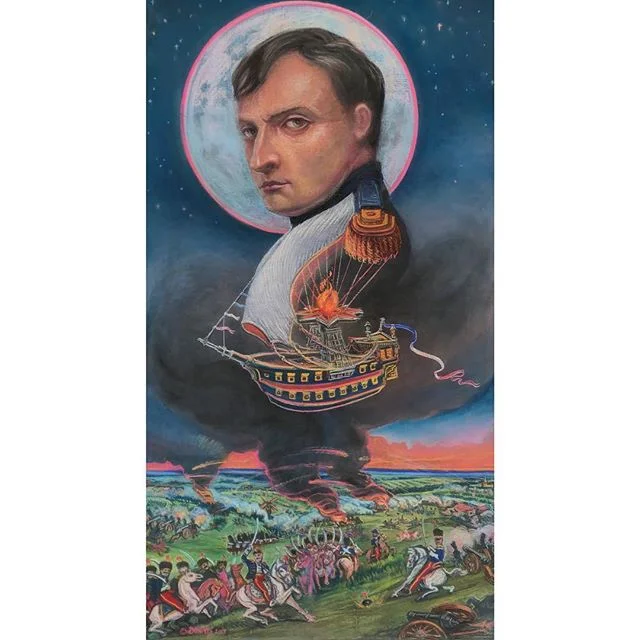 Contemplating Waterloo
Chalkboard, 3&rsquo;x5&rsquo;. 2014