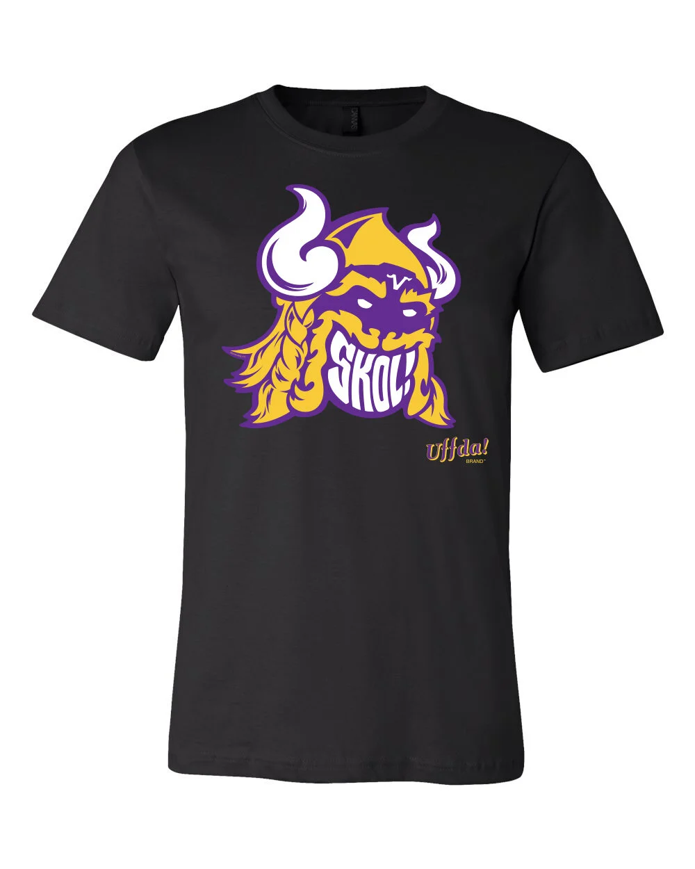 SKOL! by Uffda Brand T-shirt - BLACK