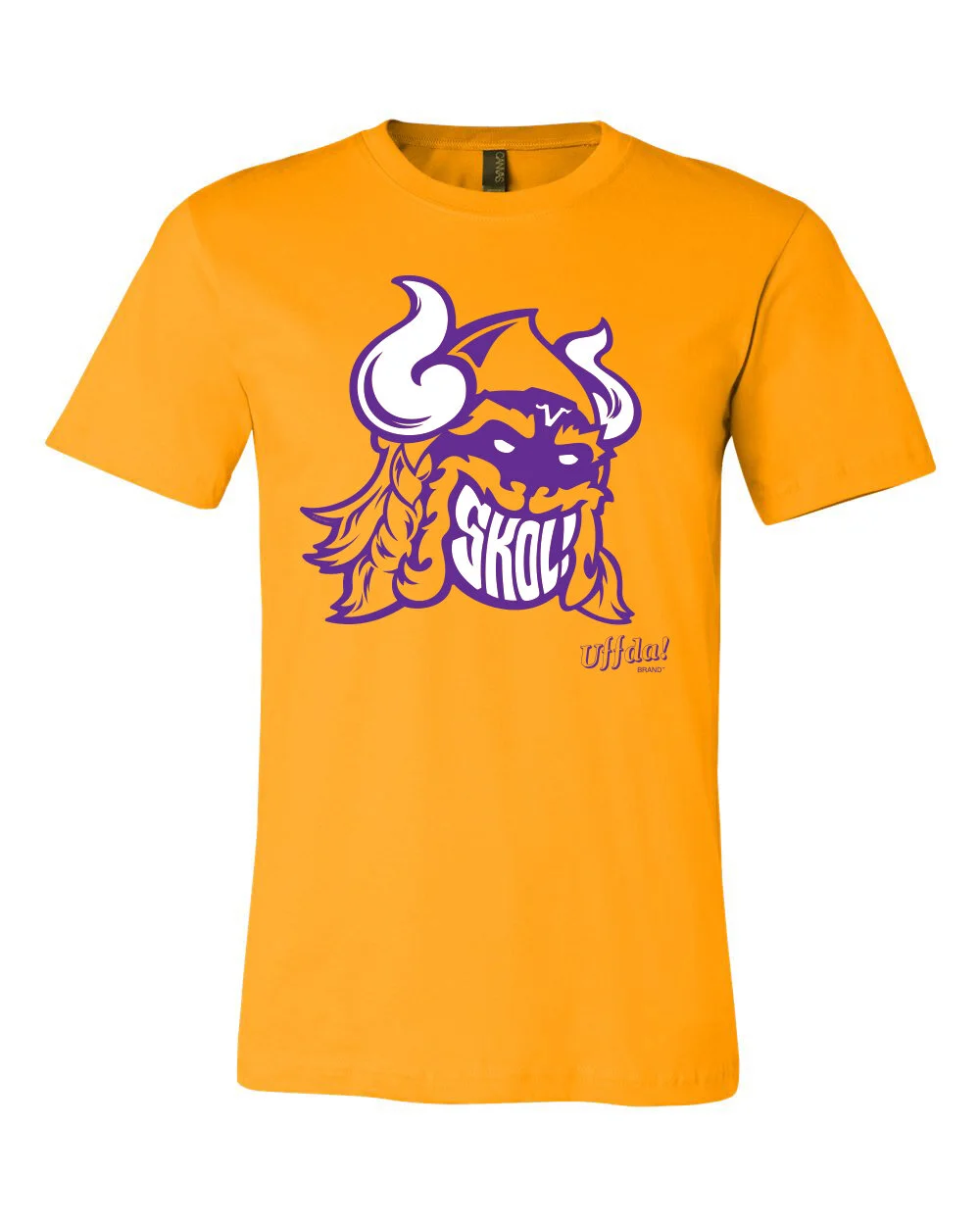 SKOL! by Uffda Brand T-shirt - GOLD