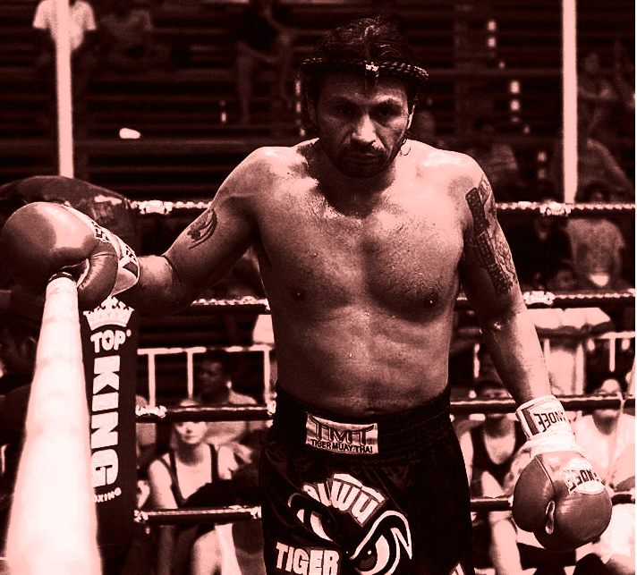 Coach Mario Marin fighting at Bangla Stadium in Phuket Thailand