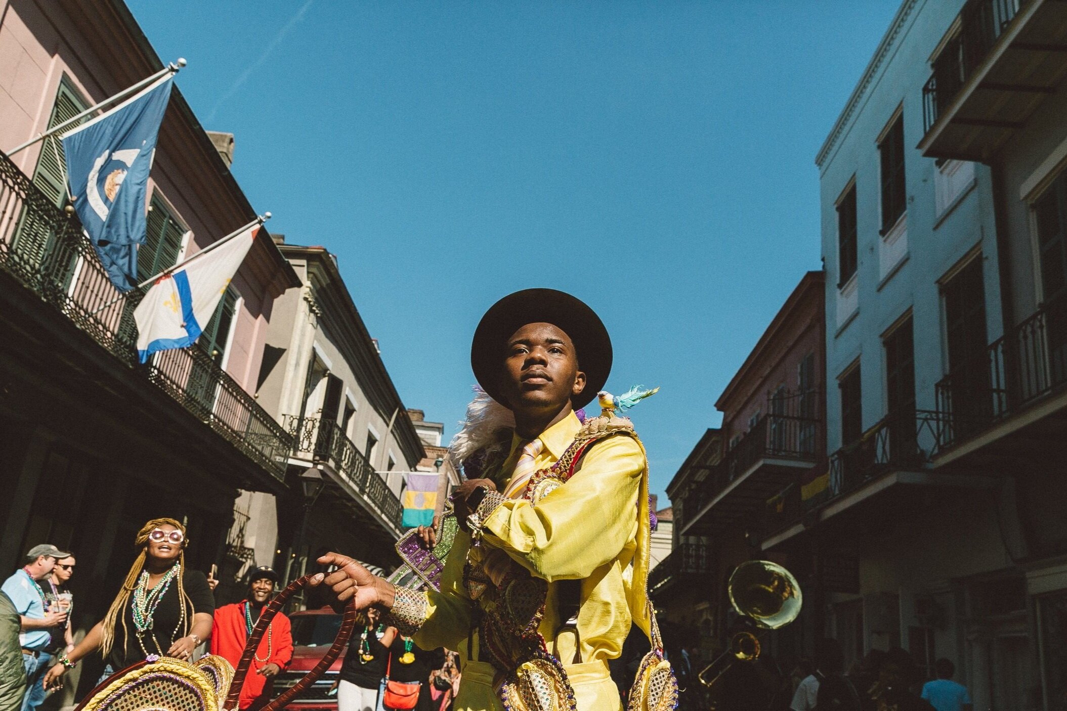 Funky Tucks Second Line, Bourbon Street, NOLA