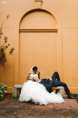 Deja &amp; Brandon.......What Is That?   Velvet? :)