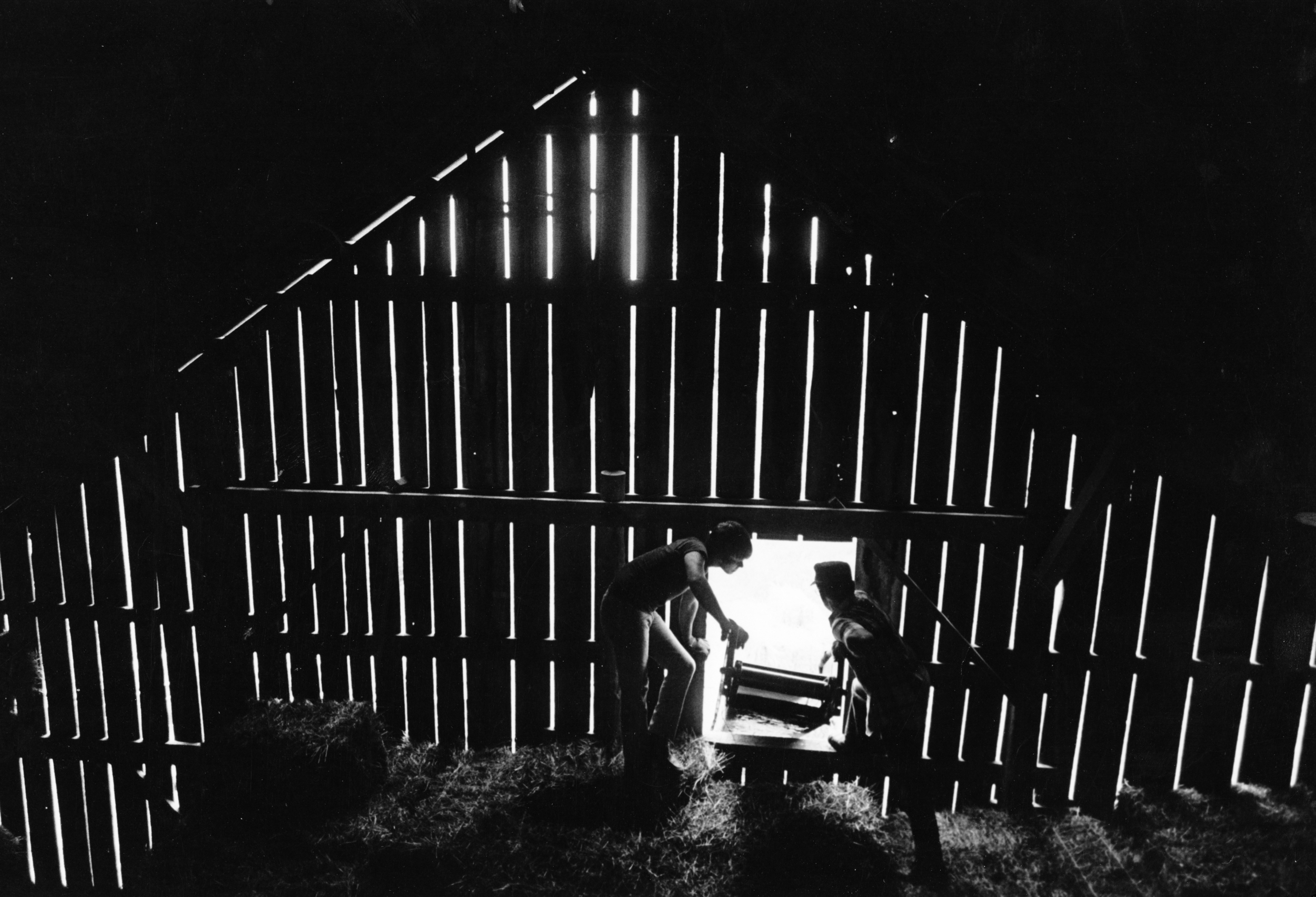 The Haas farm near Rolla, Missouri, 1975. Photograph by Bill Marr