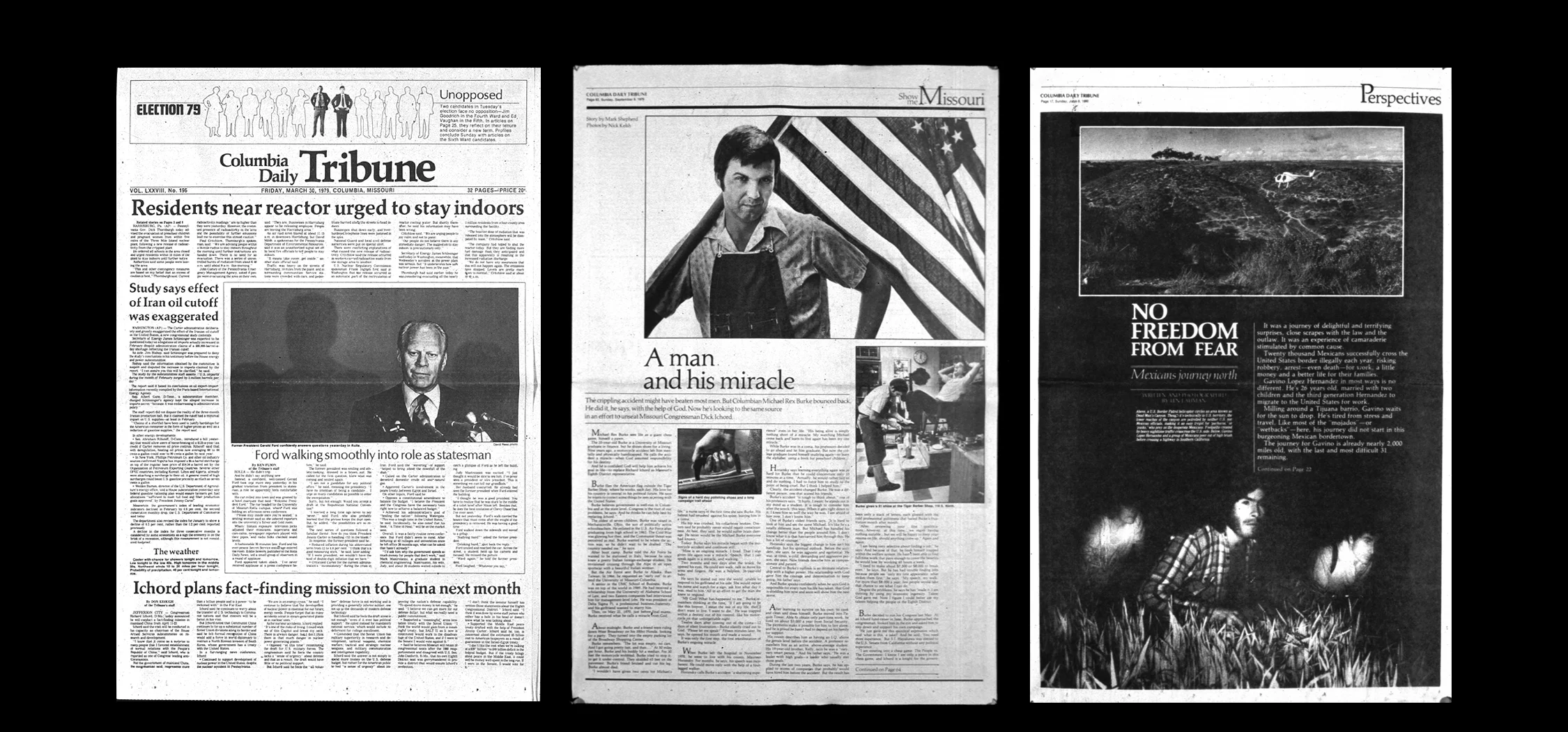 From left, photos by David Rees, Nick Kelsh, Len Lahman