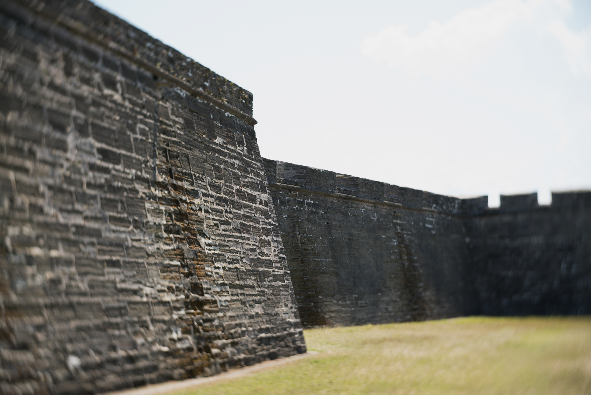 The Castillo de San Marcos National Monument in St. Augustine, Florida is the oldest masonry fort in the U.S. Construction began in 1672.