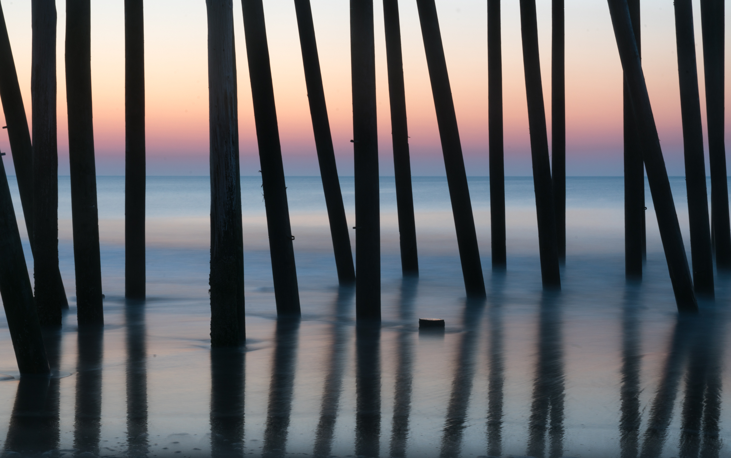 The Ocean City pier in Maryland has been rebuilt many times. It was destroyed again during a January 2016 storm and rebuilt by Memorial Day.