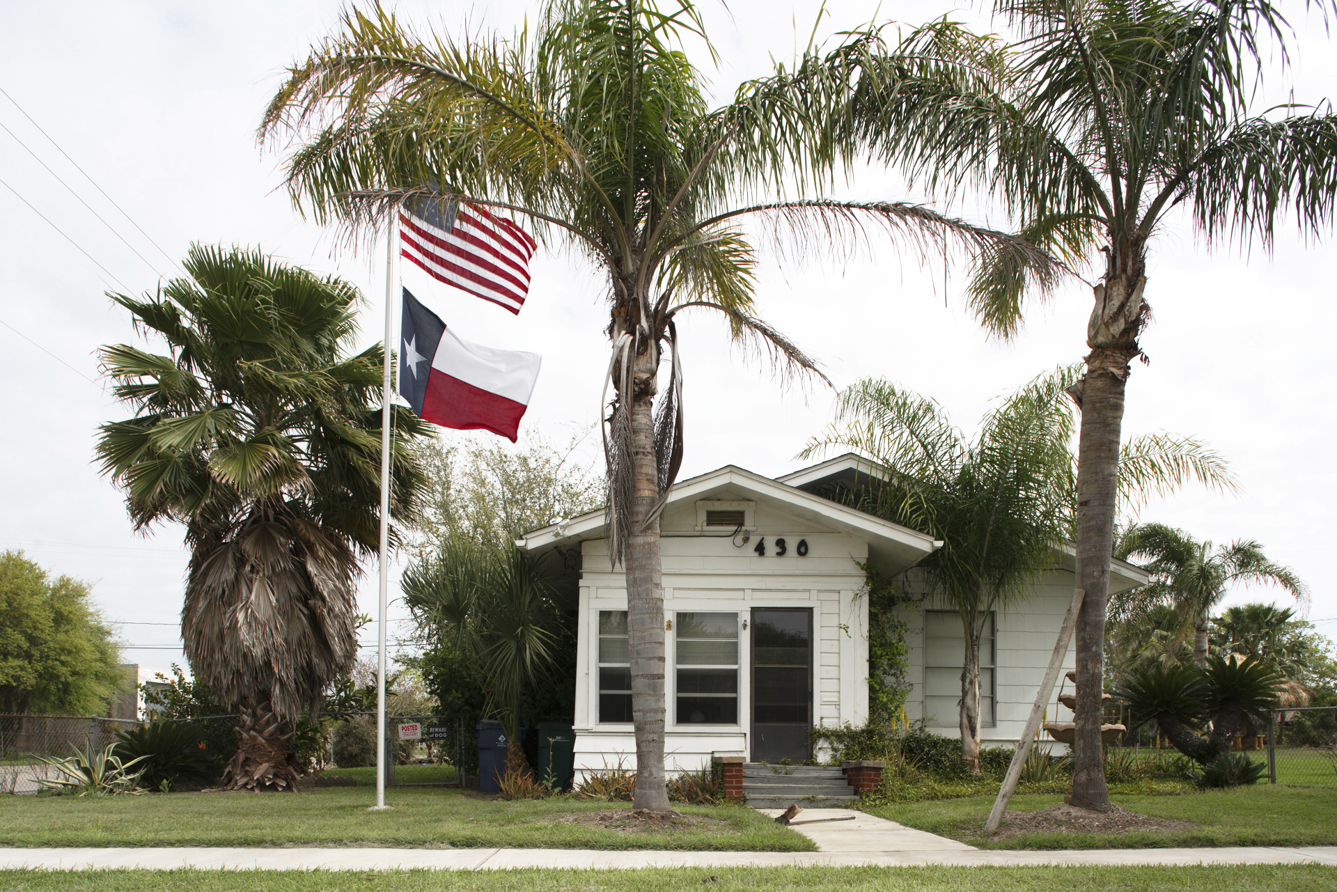 Freeport, Texas. Already almost below sea level, Freeport and the surrounding petrochemical industries are surrounded by a levee system that came within two feet of breaching during Hurricane Ike in 2008.