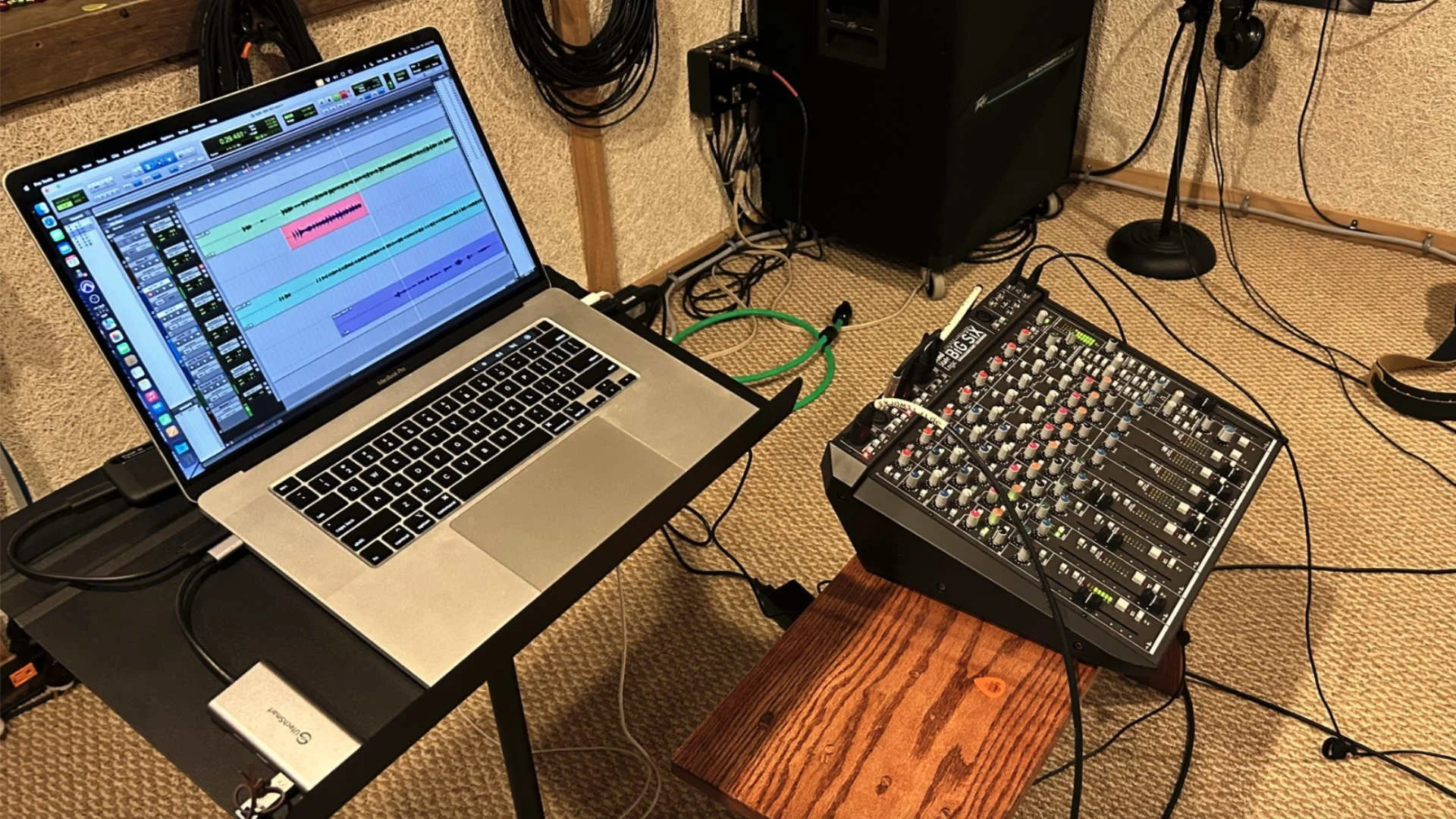Recording A Band With The Solid State Logic BiG SiX | Production 