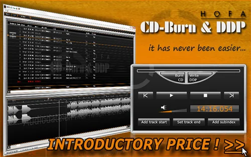 Hofa Release Cd Burn Ddp As A Pro Tools Plug In And Standalone Pro Tools The Leading Website For Pro Tools Users