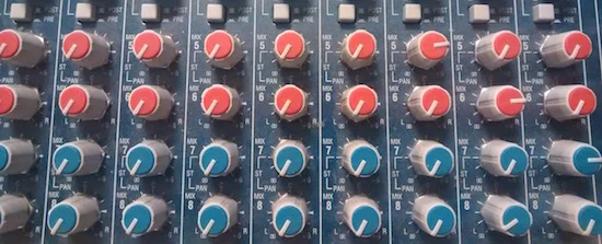 Routing channels to discrete aux outputs