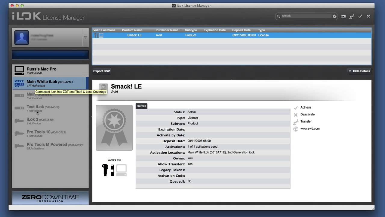 iLok Licence Manager Show & Tell -Video