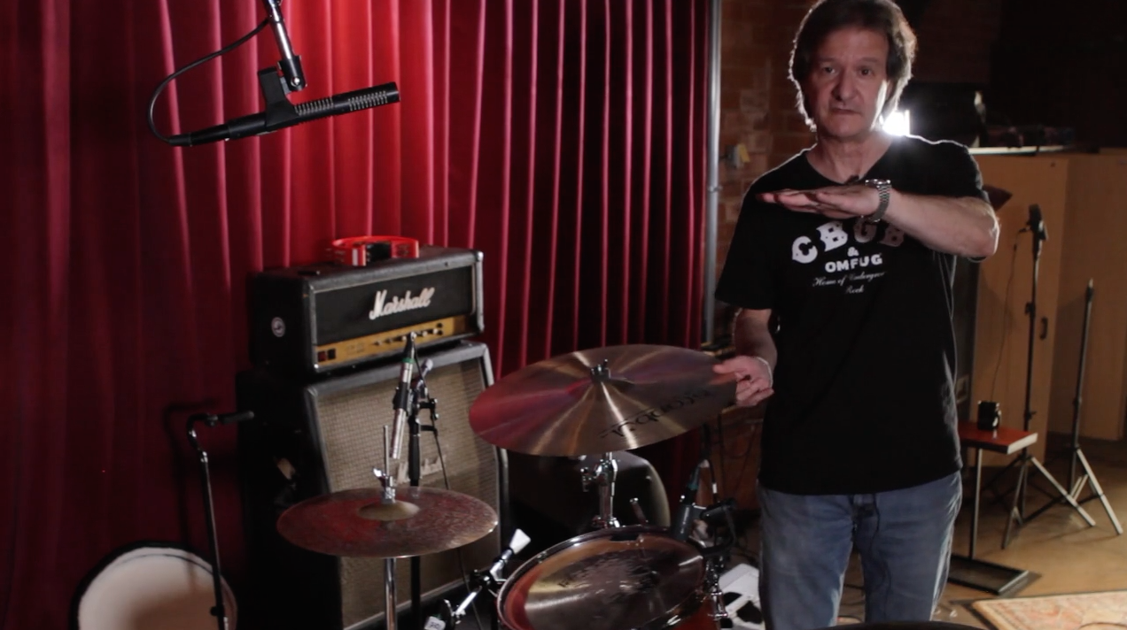 Bob Clearmountain Shows You How To Record Drums with Multiple