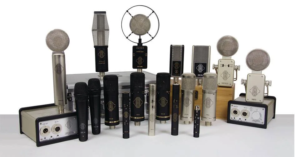 Just some of the Sontronics range of microphones. 