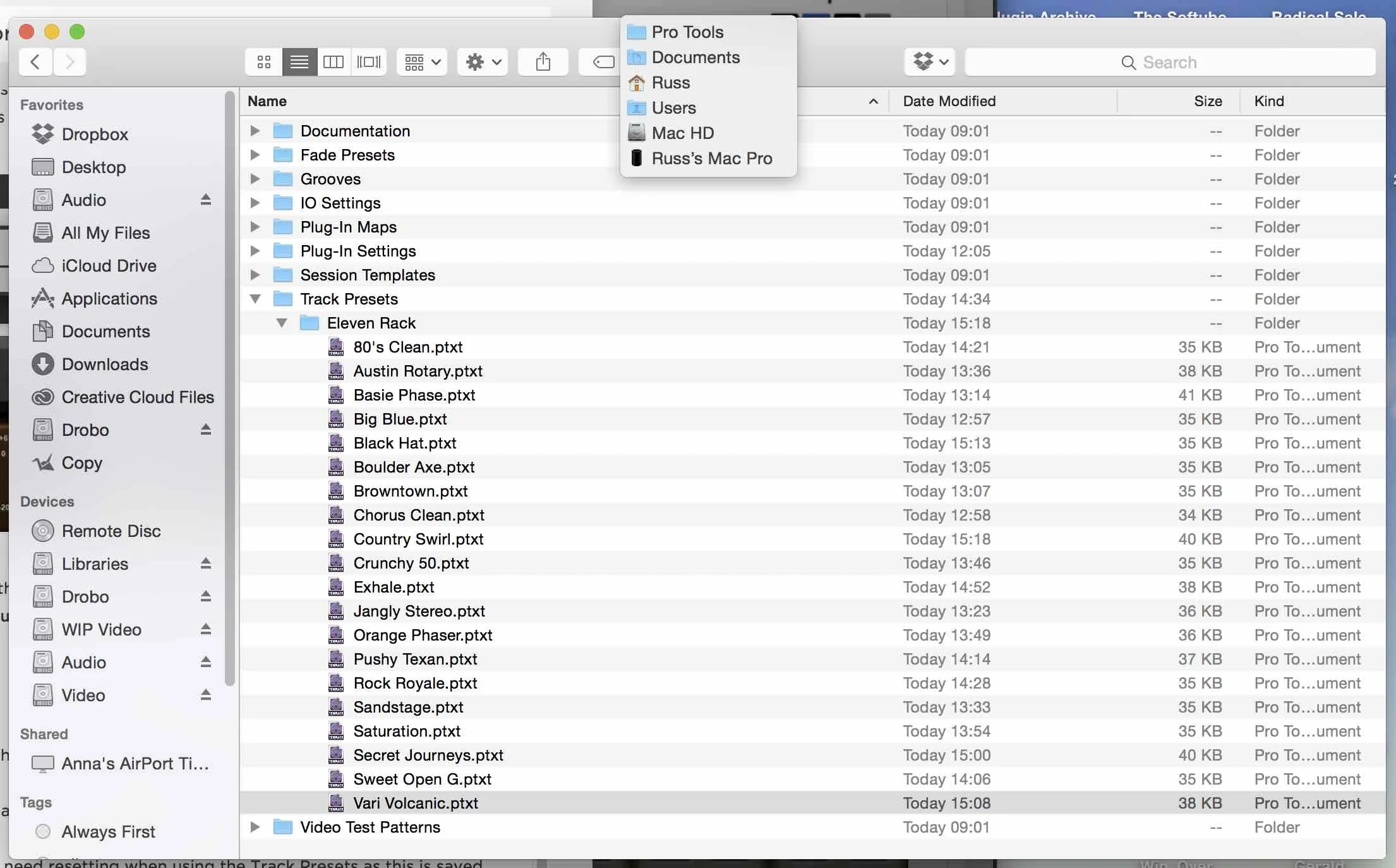 Free Eleven Rack Presets For Use In Pro Tools Pro Tools The leading