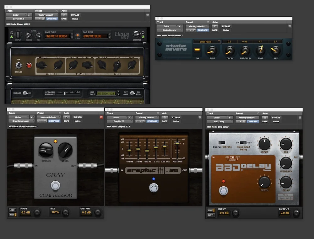 ギター Eleven Rack