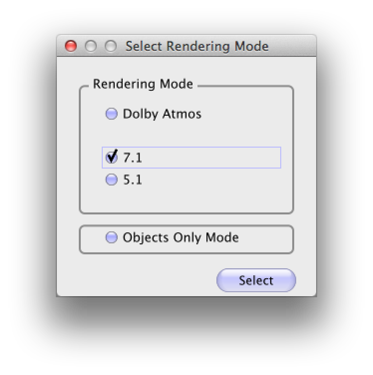 Atmos Downmix Monitor Modes