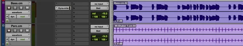Pro Tools Track Commit
