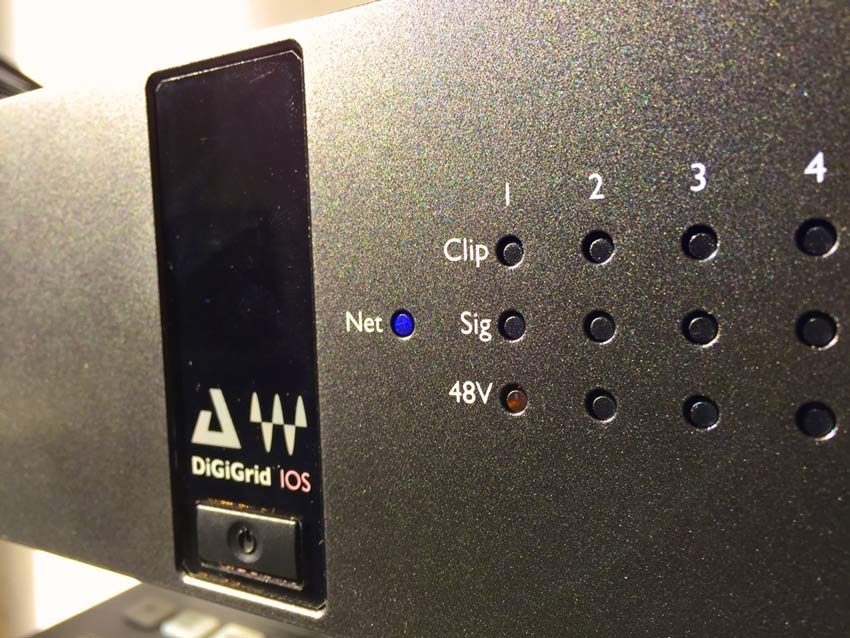 waves DigiGrid iOS front panel