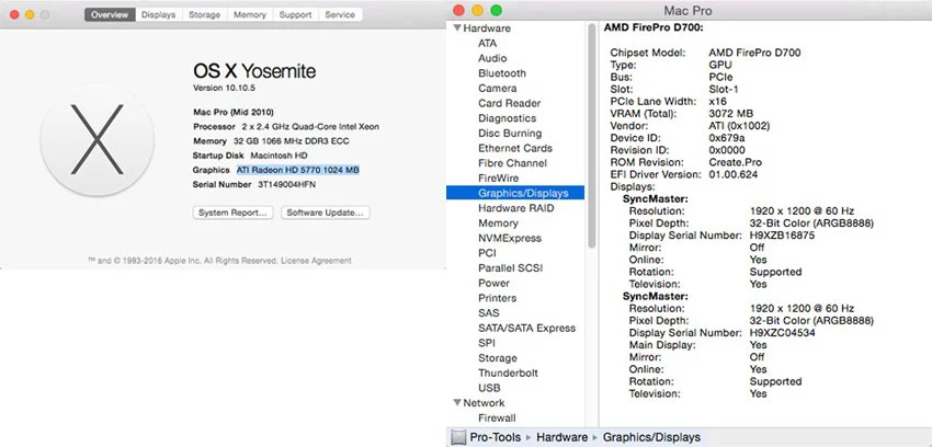 Mac Pro Graphics Cards Before and After