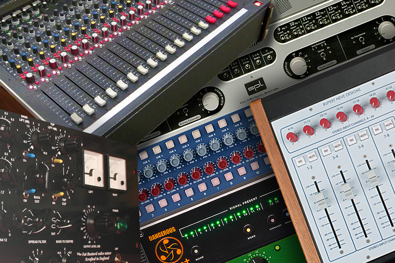 8 Top Analog Summing Hardware Units Available At The Audio Hunt Pro Tools The leading