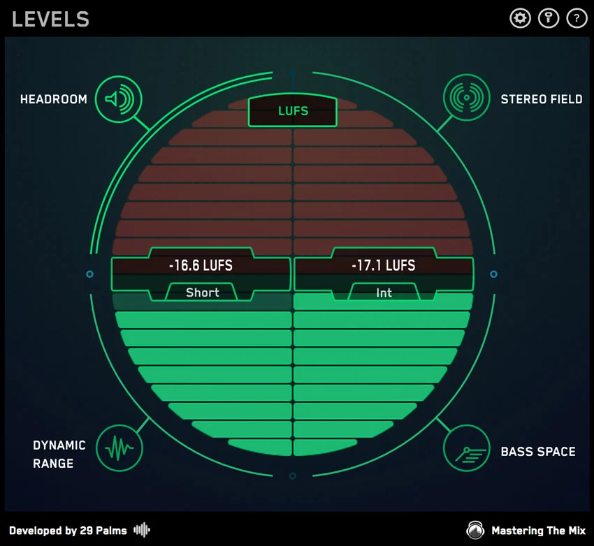 LUFS Meter In LEVELS