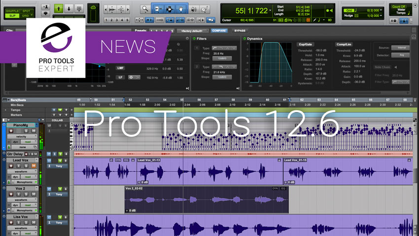 Avid Releases Pro Tools 12.7