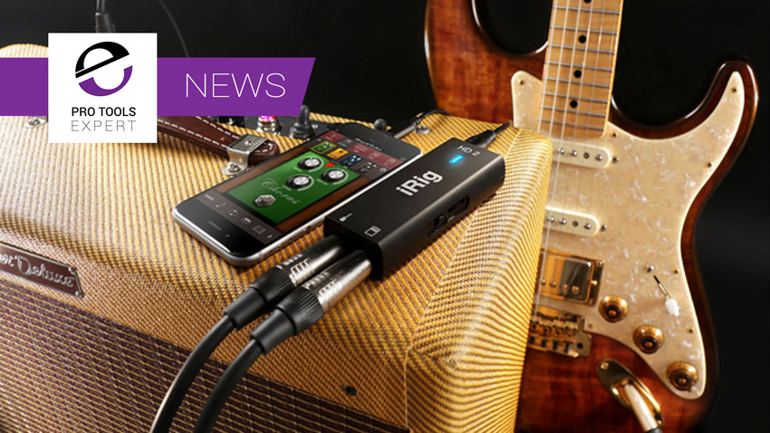 IK Multimedia Announce iRig HD 2 Guitar Interface | Pro Tools - The leading  website for Pro Tools users