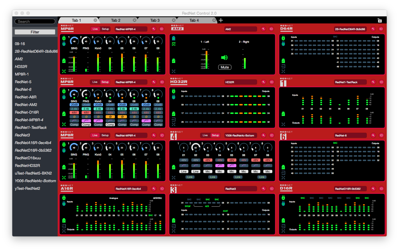 Focusrite RedNet Control 2.0